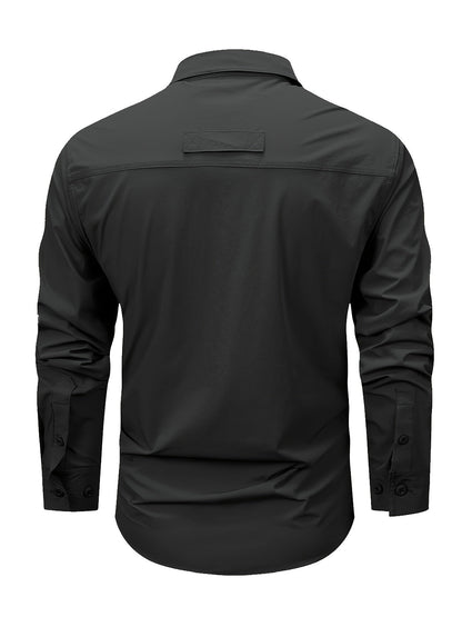 Hollis | Utility Long-Sleeve Cargo Shirt