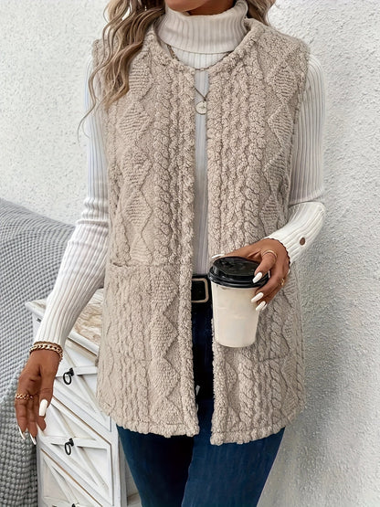 Ramona | Cosy Textured Gilet