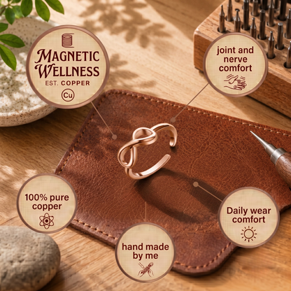 Ethal's Loop Copper Toe Ring