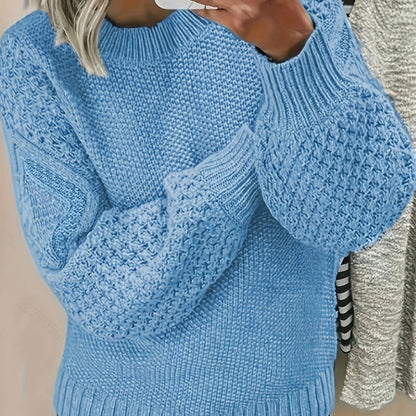 Estelle | Cosy Lantern-Sleeve Sweater