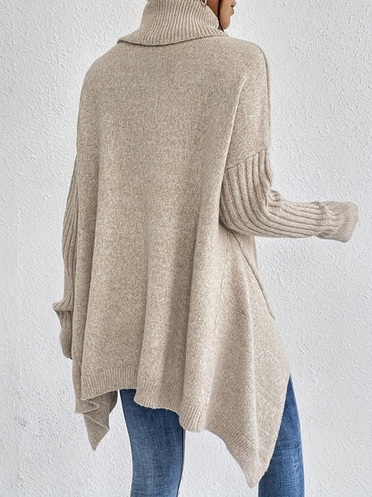 Isla - Oversized Turtleneck Sweater