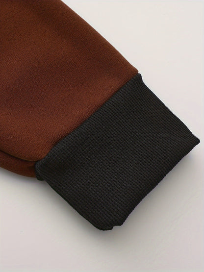 Bryson | Colour-Block Zip-Up Hoodie