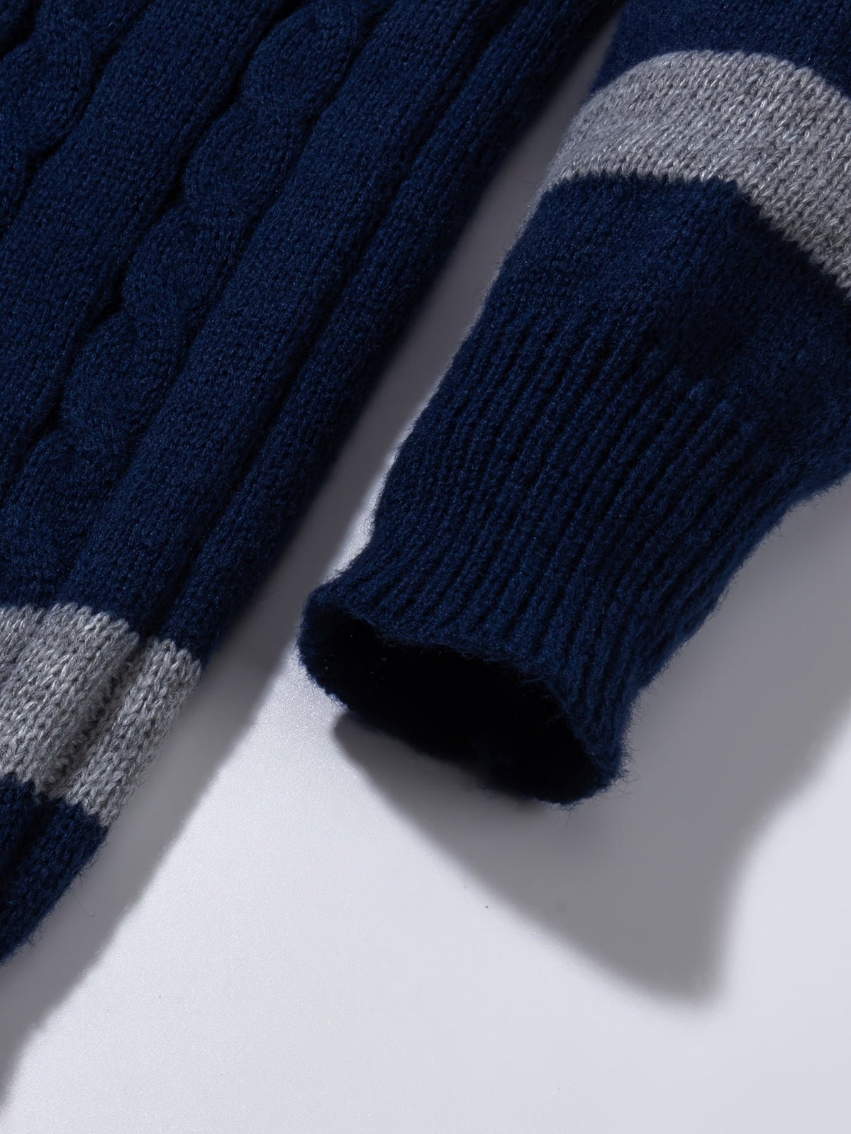 Nigel | Textured Cable-Knit Jumper