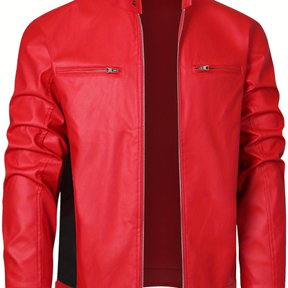 Wallace | Stand-Collar Moto Jacket