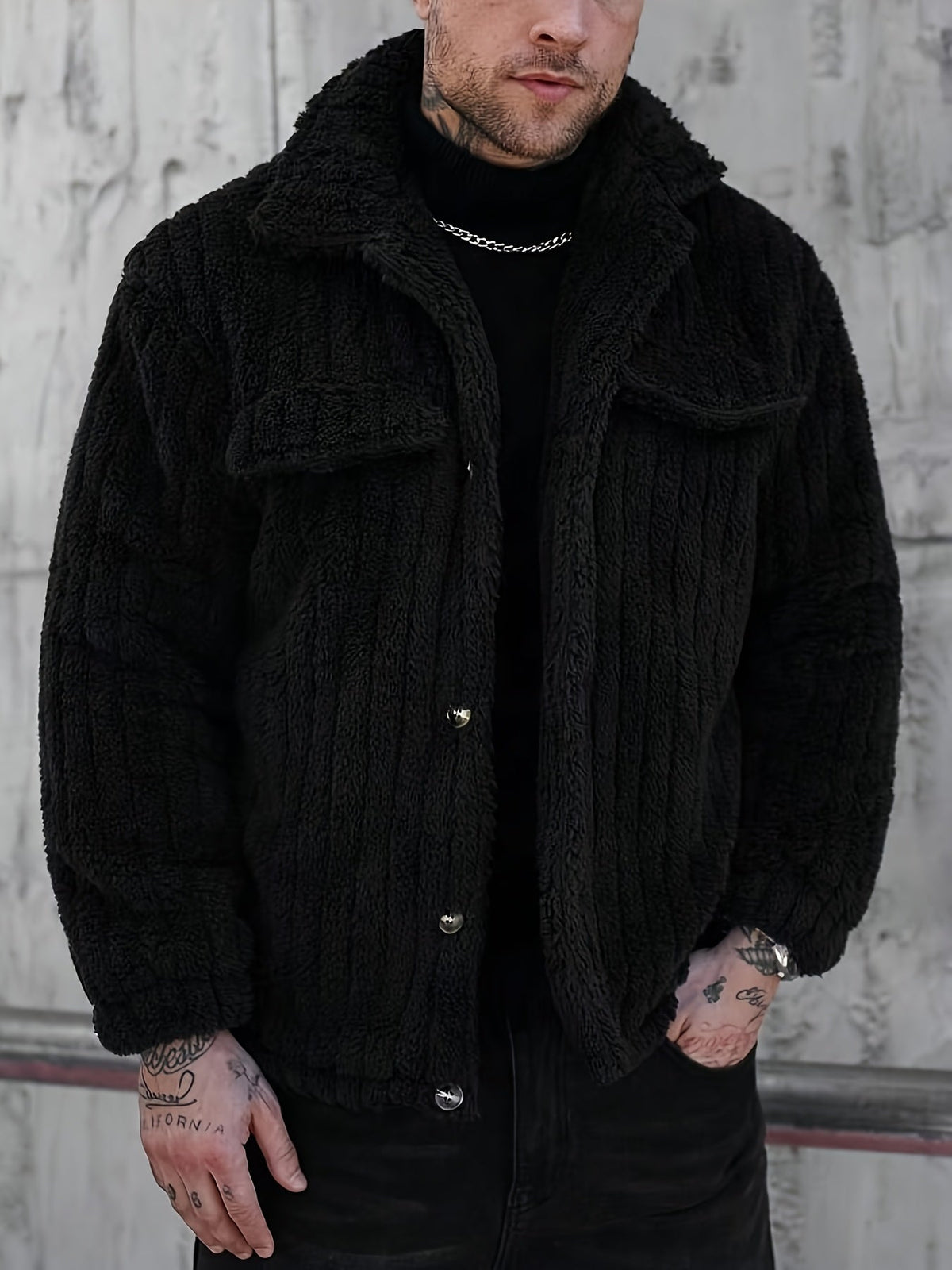 Warren | Cosy Textured Winter Jacket