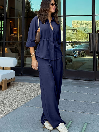 Miriam | Relaxed Drawstring Two-Piece Set
