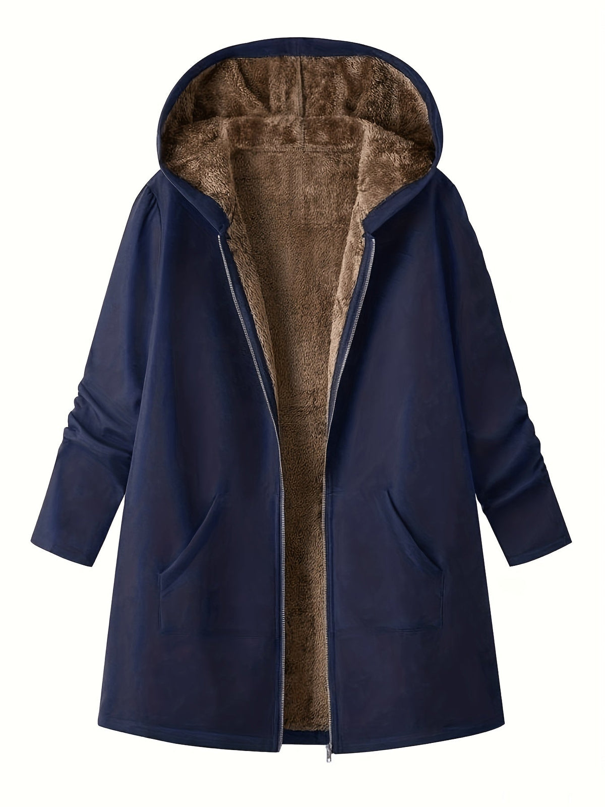 Fern | Longline Hooded Jacket