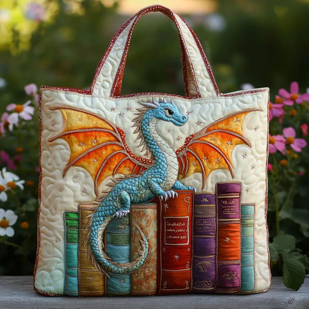 HANDMADE BAG - BLUE DRAGON