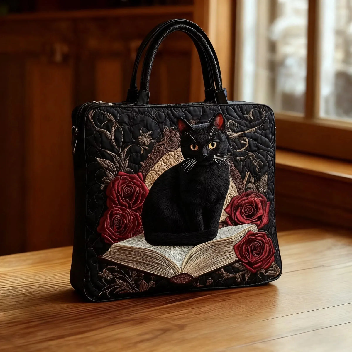 HANDMADE BAG - BLACK CAT