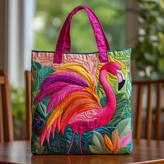 HANDMADE BAG - FLAMINGO