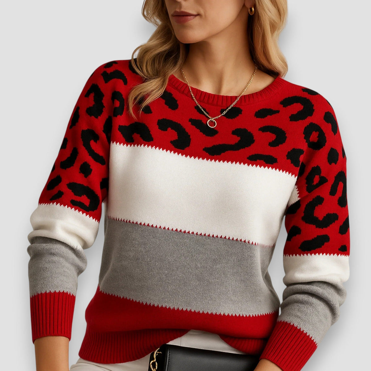 Hannah | Casual Leopard Sweater