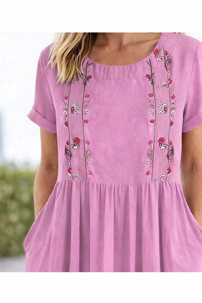 Trixie | Elegant Floral Summer Midi Dress