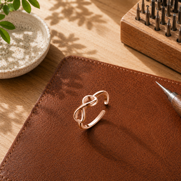 Ethal's Loop Copper Toe Ring