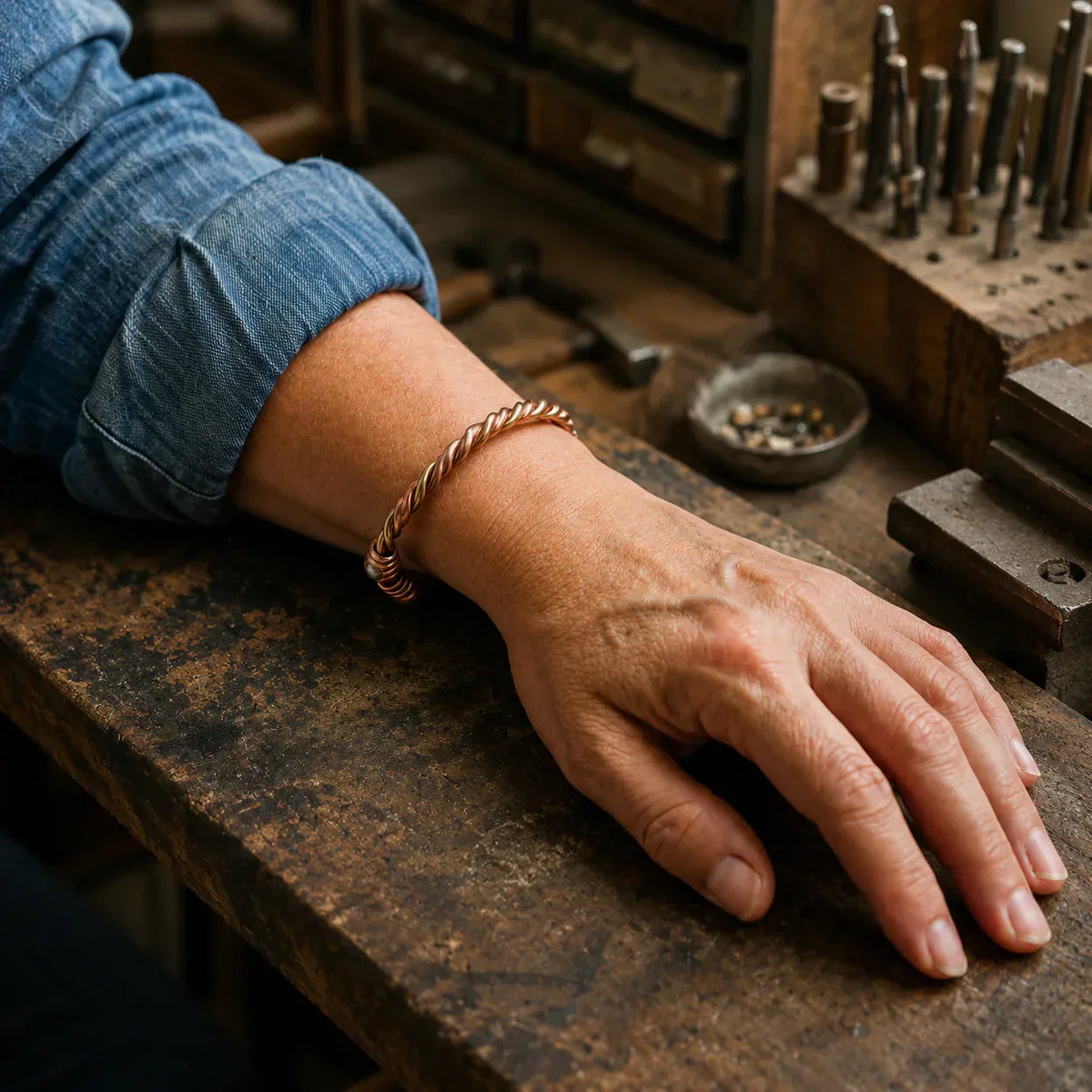 Ethal's River Copper Bracelet