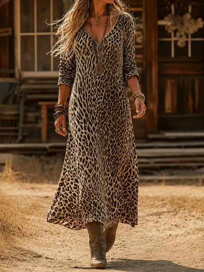Bianca | Vintage Bohemian Autumn Dress