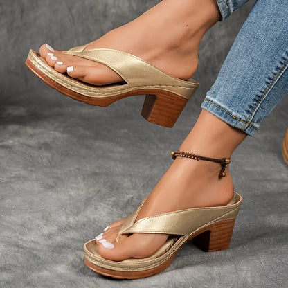 Fenella | Comfortable Premium Heeled Sandals