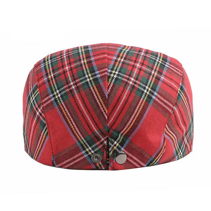 Harrison | Classic Plaid Flat Cap