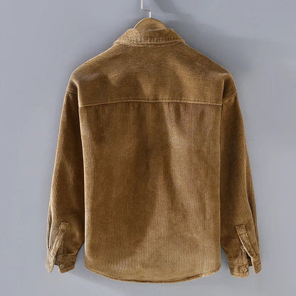 Rupert | Warm Ribbed Button-Up Jacket