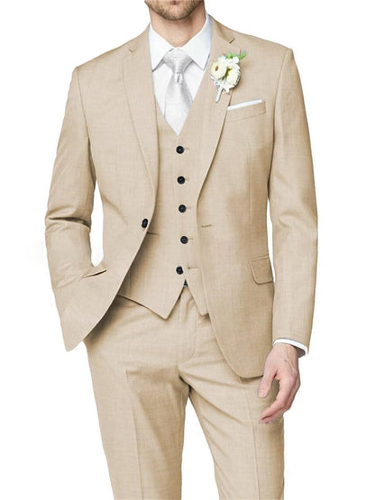 Nathan | Formal Notch Tailored One-Button Suit
