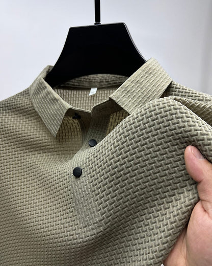 Hadrian | Stylish Button-Up Polo Shirt