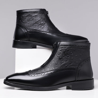 Belmar | Premium High Cut Ostrich Shoes
