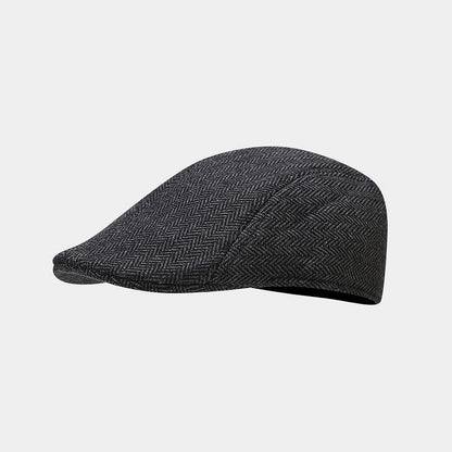 Mandy | Classic Herringbone Flat Cap