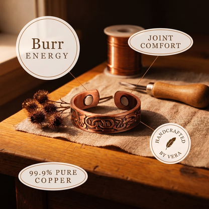 Ethal's Burr Copper Ring