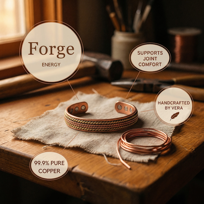 Ethal's Forge Copper Bracelet