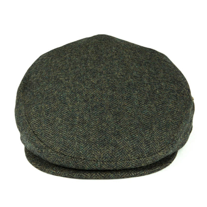 James | Classic Herringbone Stitch Flat Cap