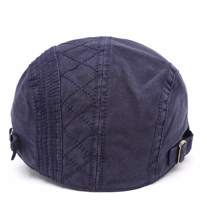 Alarion | Quilted Everyday Flat Cap
