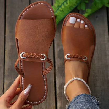 Luna | Elegant Woven Boho Sandal