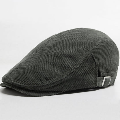 William | Classic Corduroy Flat Cap