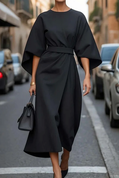 Selina | Elegant Lantern Sleeves Dress