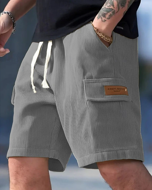Louie | Casual Utility Drawstring Shorts