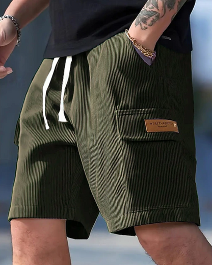 Louie | Casual Utility Drawstring Shorts