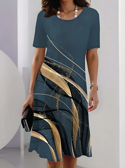 Maisy | Elegant Party Evening Midi Dress