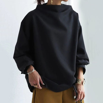 Elly™ | High-Neck Cozy Knit Top