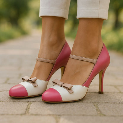 Coralie | Elegant Strap Heels