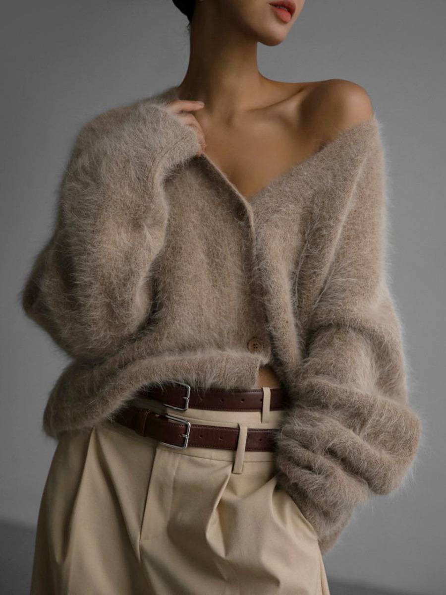 Women's Cardigan Button Up | Oversized