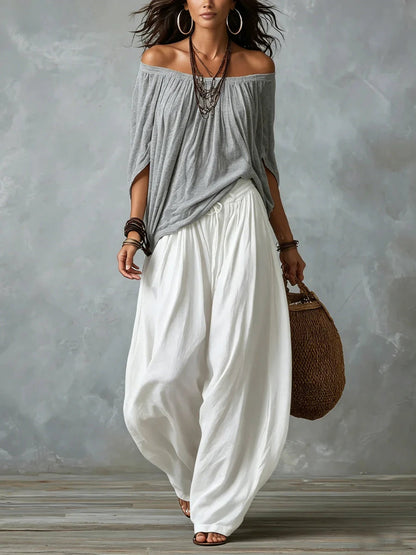 Giselle | Relaxed Off-Shoulder Set