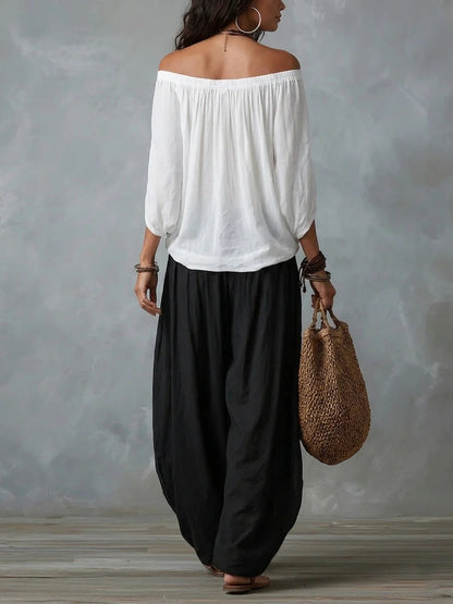 Giselle | Relaxed Off-Shoulder Set