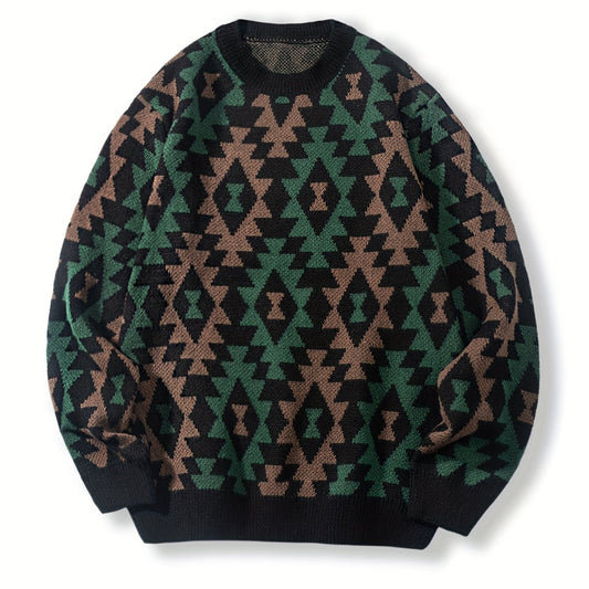 Rory | Heritage Patterned Jumper