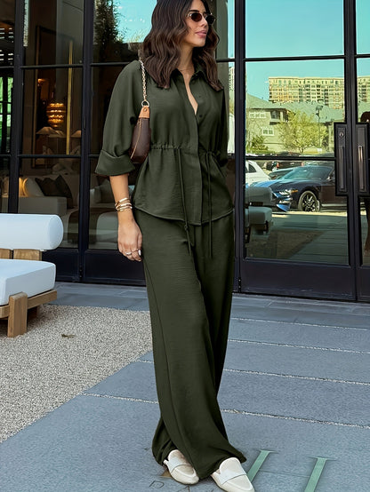 Miriam | Relaxed Drawstring Two-Piece Set