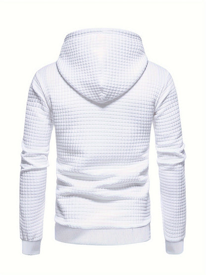 Quentin | Textured Hooded Sweatshirt