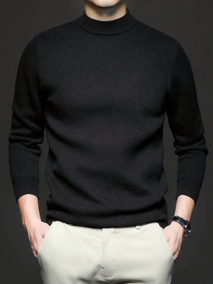 Reuben | Refined Mock-Neck Sweater