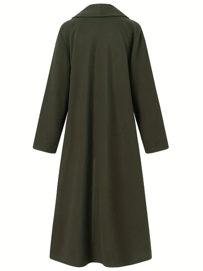 Gwendolyn | Draped Longline Coat