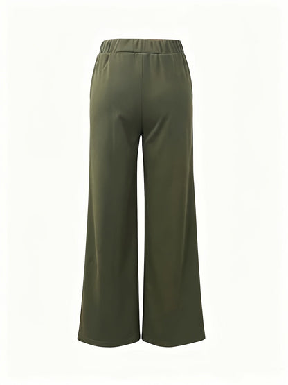 Marlene | High-Waisted Straight-Leg Trousers
