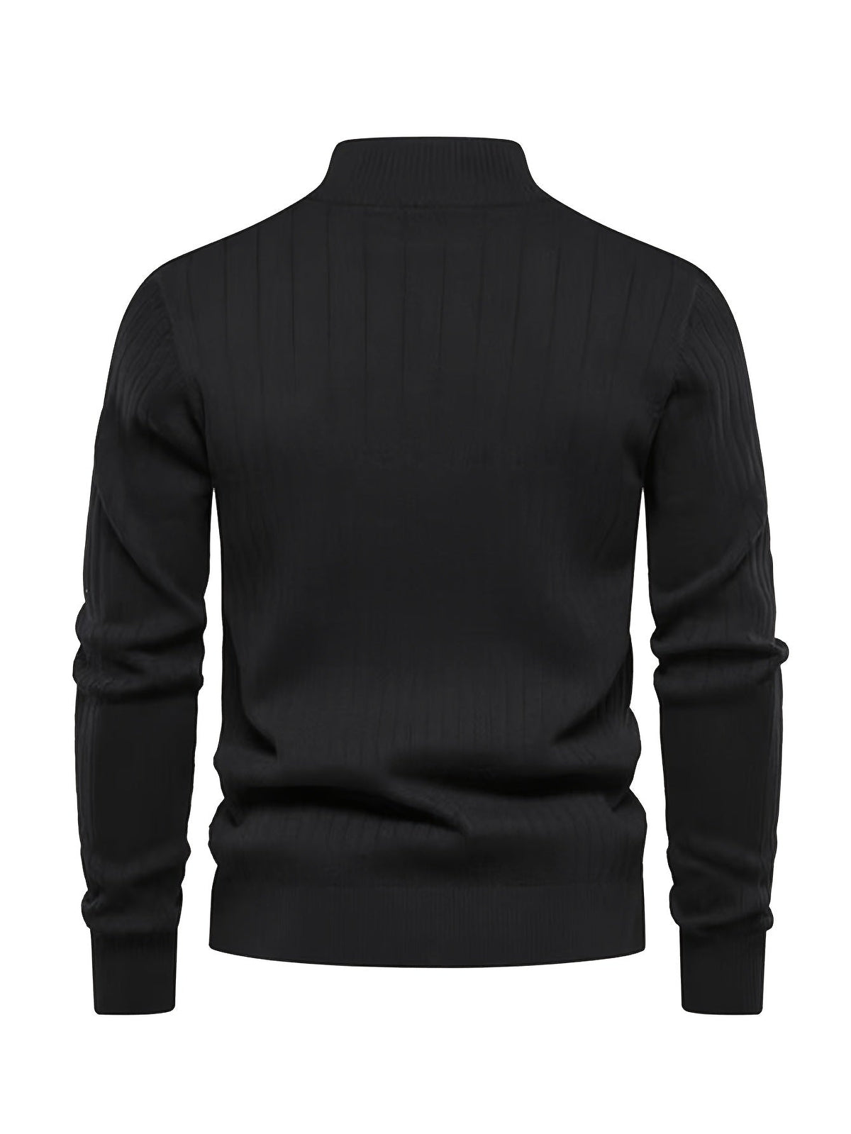 Camden | Ribbed Quarter-Zip Sweater