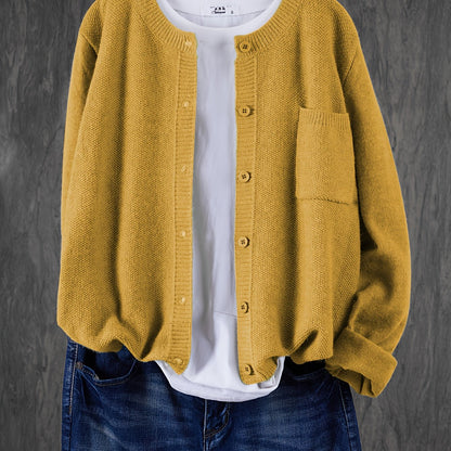 Tamsin | Relaxed Button-Front Cardigan