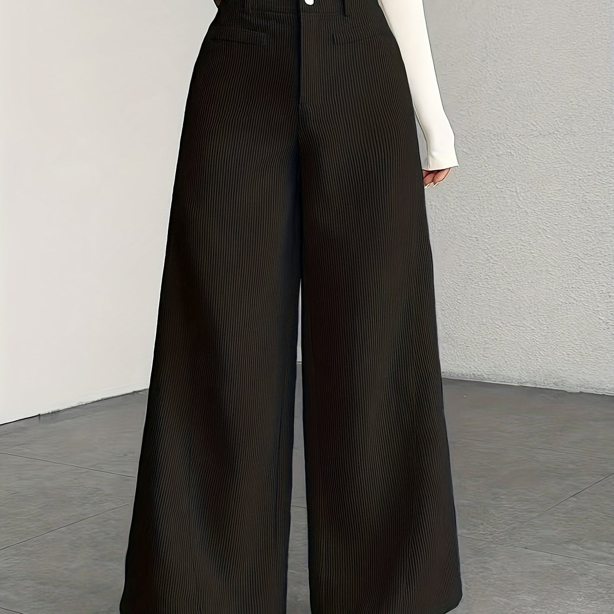Nora | High-Waisted Wide-Leg Trousers
